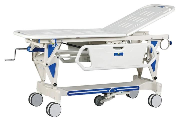Hot Sell Clinic Hospital Manual Transfer Stretcher Emergency Bed