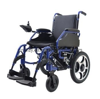 Factory Price Steel Electric Foldable Wheelchair