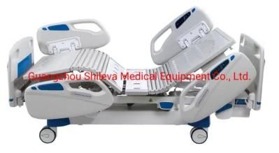 Medical Hospital Bed with Five Function Electric ICU Bed (SLV-B4150)