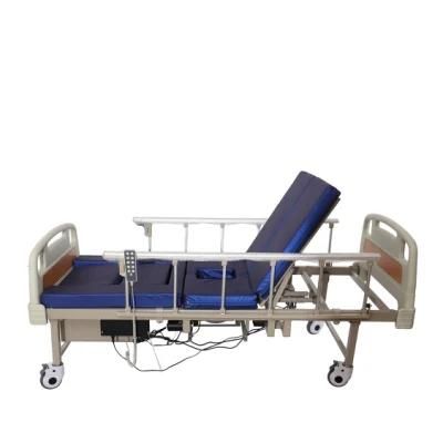 5 Function Electric Bed 3 Folding Lift up Hospital Bed