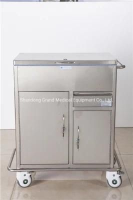 Hospital Furniture China Manufacture Anesthesia Surgical Instrument Medical Cart Device for Sale