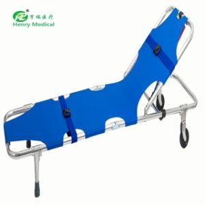 Hospital Furniture Emergency Stretcher Folding Stretcher (HR-128)