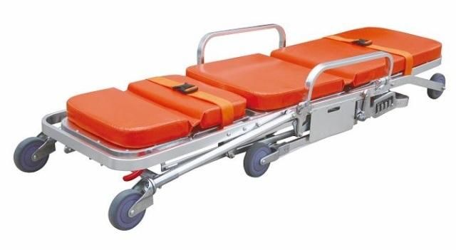 Aluminum Alloy First-Aid Ambulance Chair Stretcher Used in Emergency.