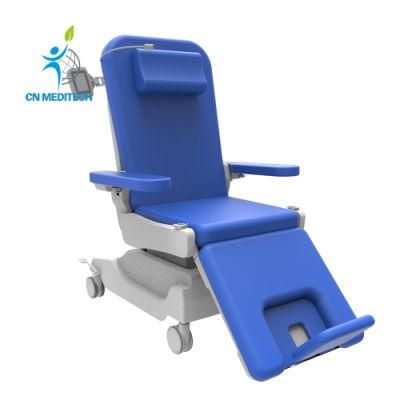 Hospital Medical Equipment Patient Dialysis Treatment Blood Collection Electric Dialysis Chair