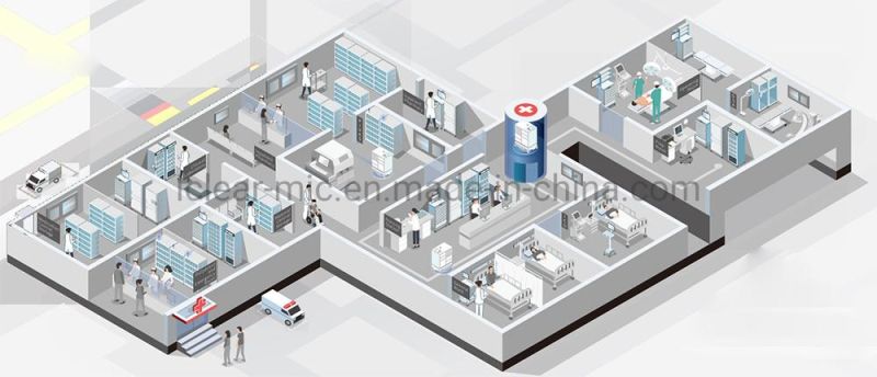 Hospital Intelligent UHF RFID Medical Material Cabinet