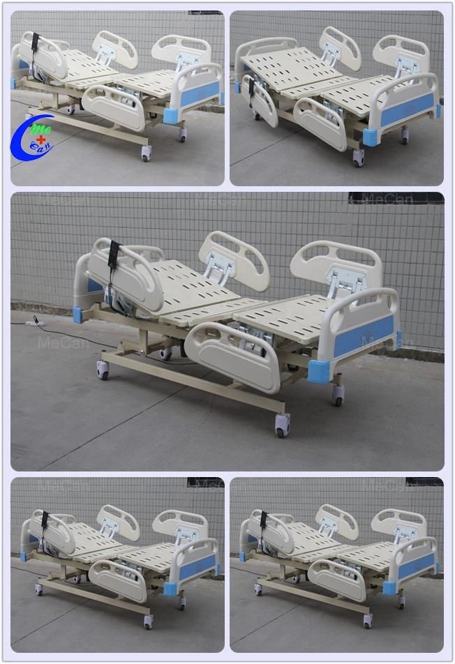 Medical Equipments Metal 3 Crank Manual Hospital Bed Electrical Bed