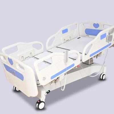 Best Price Five-Function ABS Medical Bed with X-ray Multifunctional ICU Electric Bed
