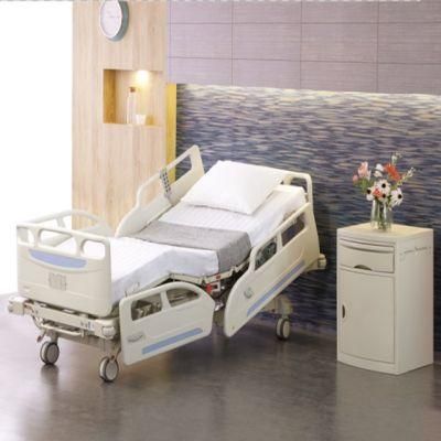 Electric Hospital Bed Five Function Electric Intensive Care Hospital Patient Bed