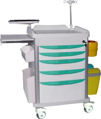 Corrosion Resistance Customized Medication Trolley for Nursing Room