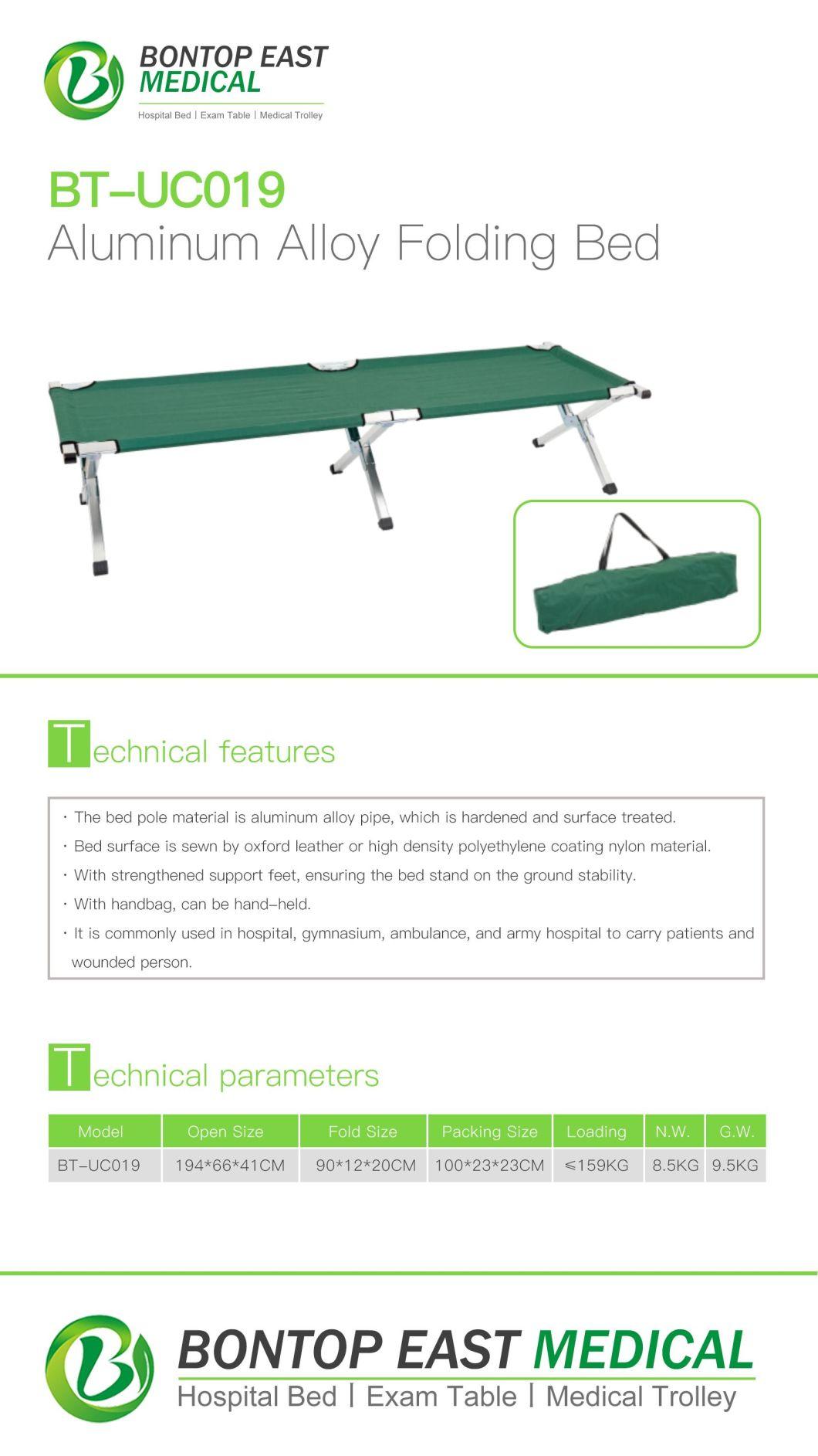 Aluminum Alloy Medical Patient Transfer Folding Stretcher Amblulance Emergency Stretcher