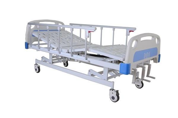 Manual Three-Function Hospital Bed Medical Bed Patient Bed Patient Cot