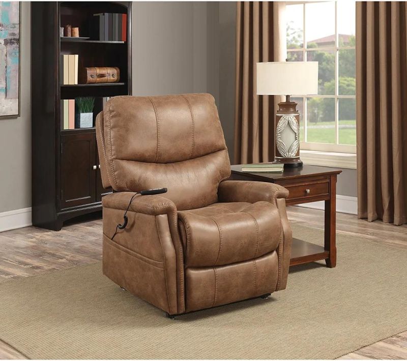 Jky Furniture Modern Adjustable Synthetic Leather Power Lift Recliner Chair