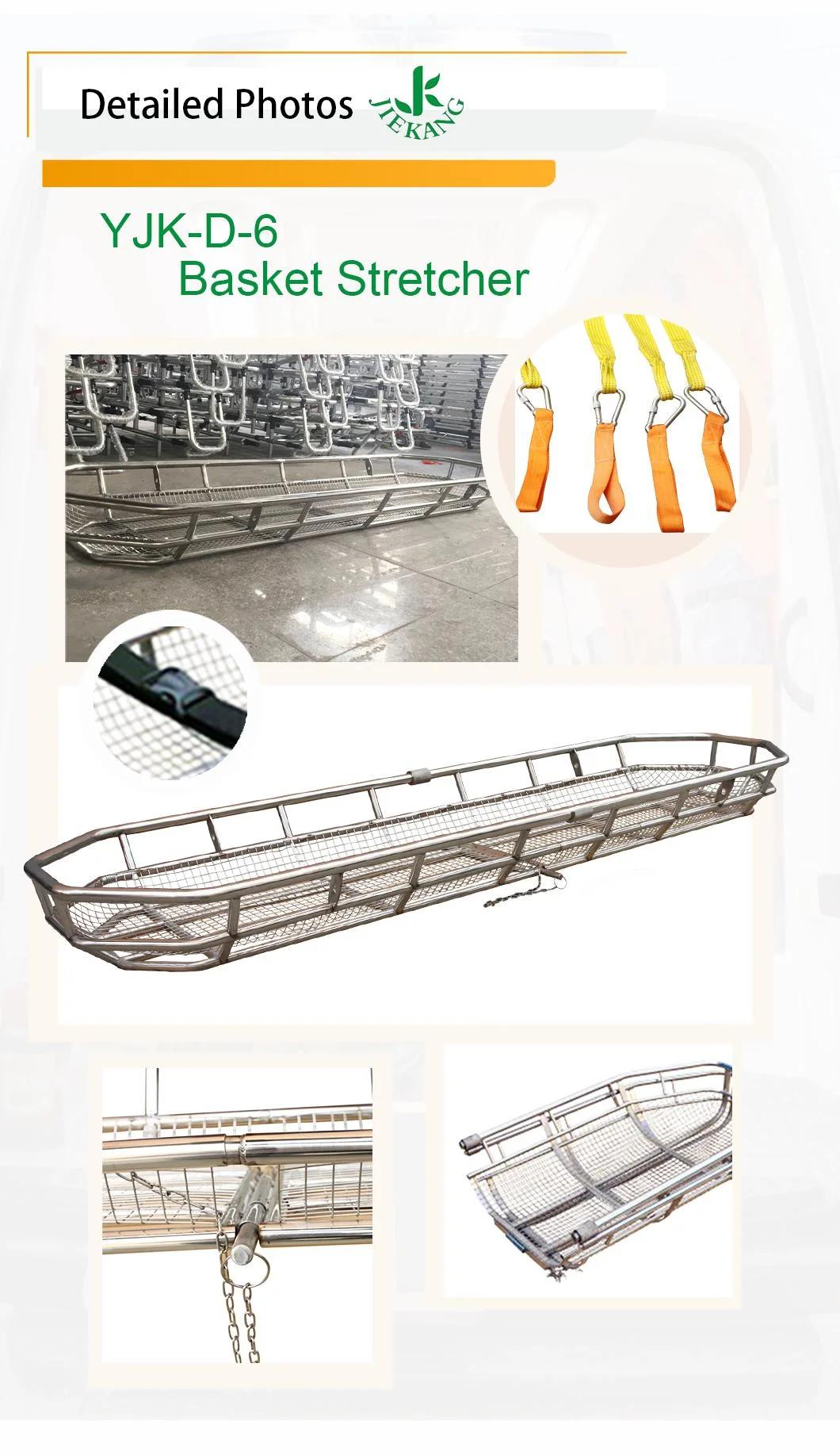 Stainless Steel Foldable Detachable Air Rescue Floating Device Basket Stretcher