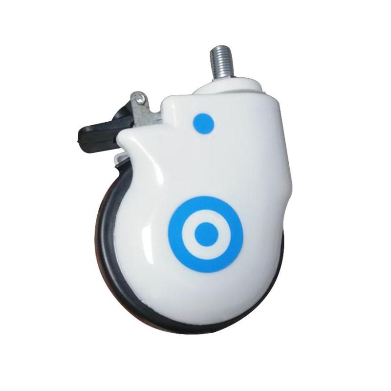 High Quality Universal Castor Wheels Truckle with Brake Easy to Operate Trundle Noisless Casters