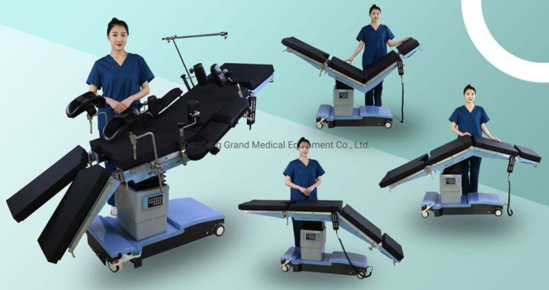 Hot Sale Hospital Equipment C-Arm Electric Hydraulic Intergrated Operation/ Operating Table Medical Imaging Surgical Operation Bed