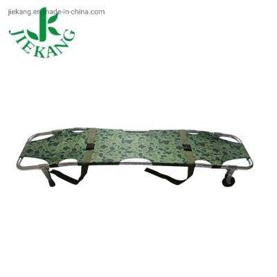 Portable Collapsible Camouflage Patient Transfer Emergency Aluminum Alloy Folding Stretcher
