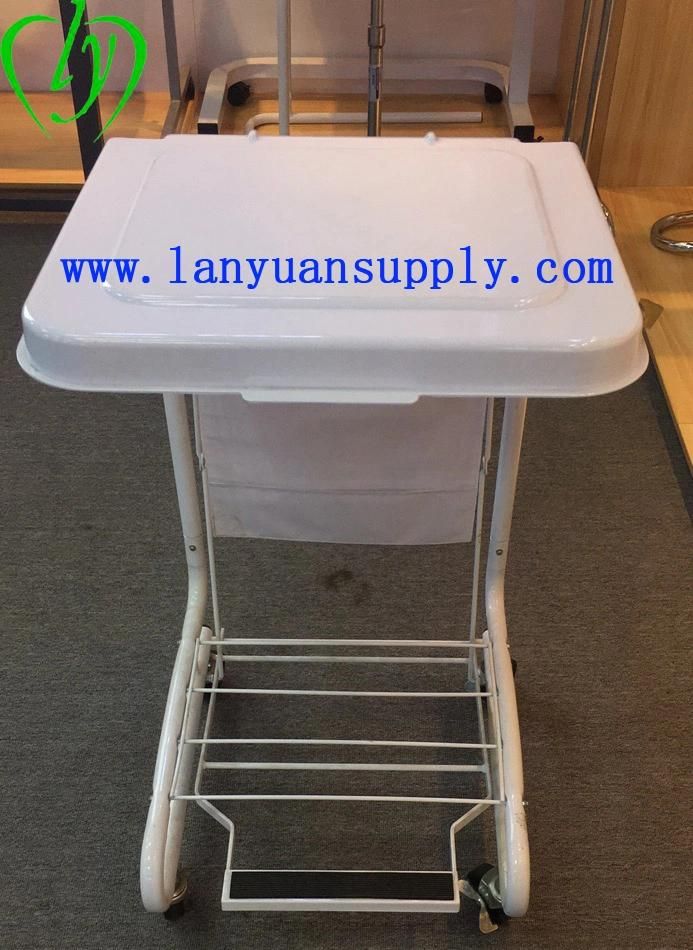 Stainless Steel Medical Knock Down Hospital Garbage Hamper Stand