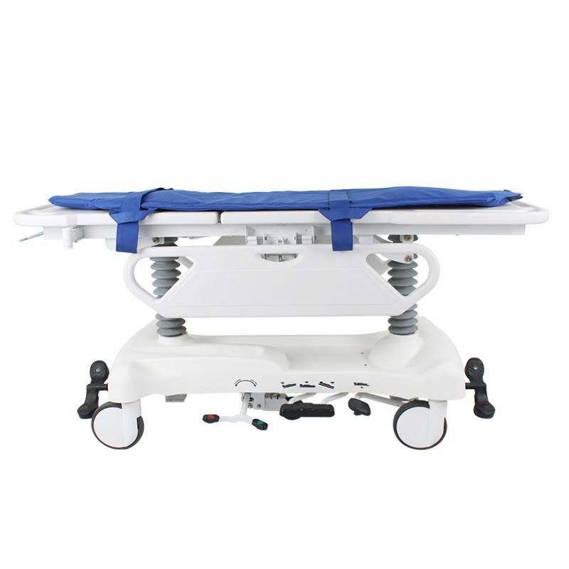 HS7104 Luxury Hydraulic Medical Transportation Stretcher Trolley Manufacture
