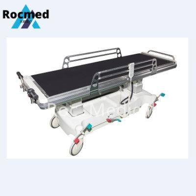 OEM Manufacturer Column Structure Electric Hospital Medical Equipment Patient Transfer Bed