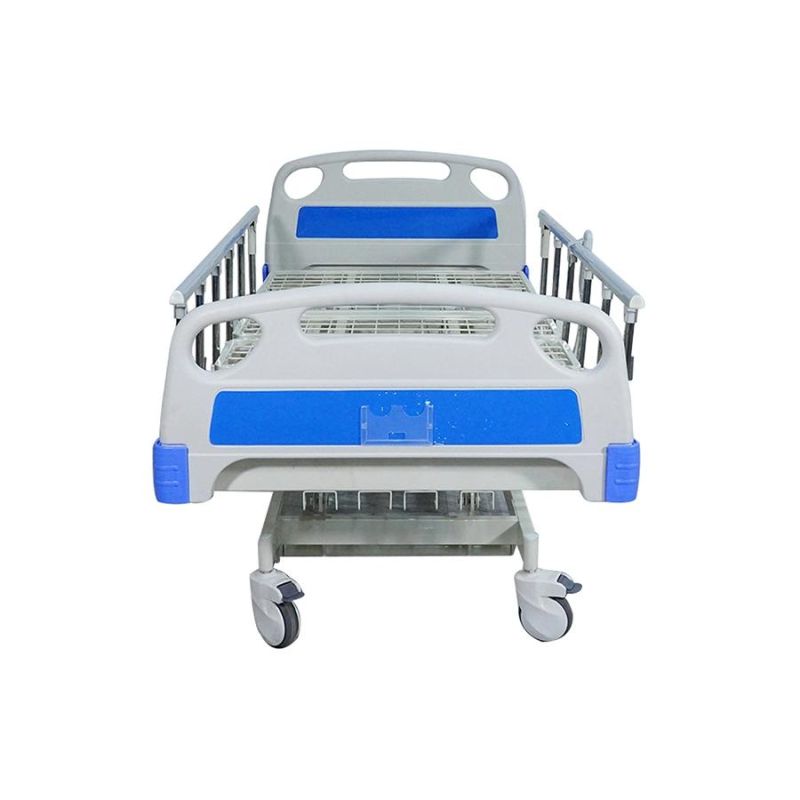 5-Function Manual Nursing Care Clinic ICU Patient Hospital Bed