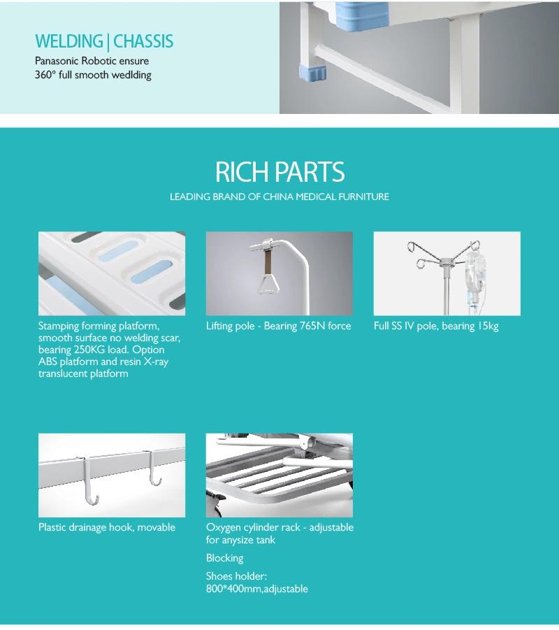 A1I0y ABS Hospital Crank Delivery Manual Bed