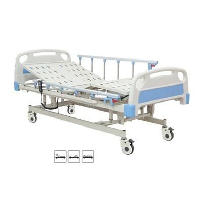 Height Adjustable Three Functions Medical Electric Nursing Hospital Bed