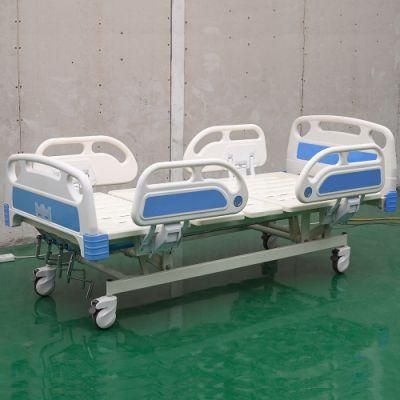 Best Quality Manual Five Function Hospital Bed Hot Sale