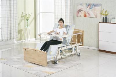Medical Home Care Manual Nursing Bed for Bedridden Patient