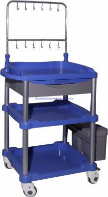 Well-Known Medical Equipment Manufacturers ABS Hospital Infusion Trolley