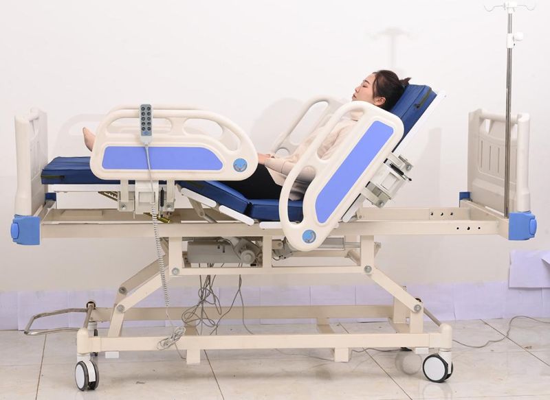 ABS 5 Function Electric Medical Patient Nursing Care Hospital Bed