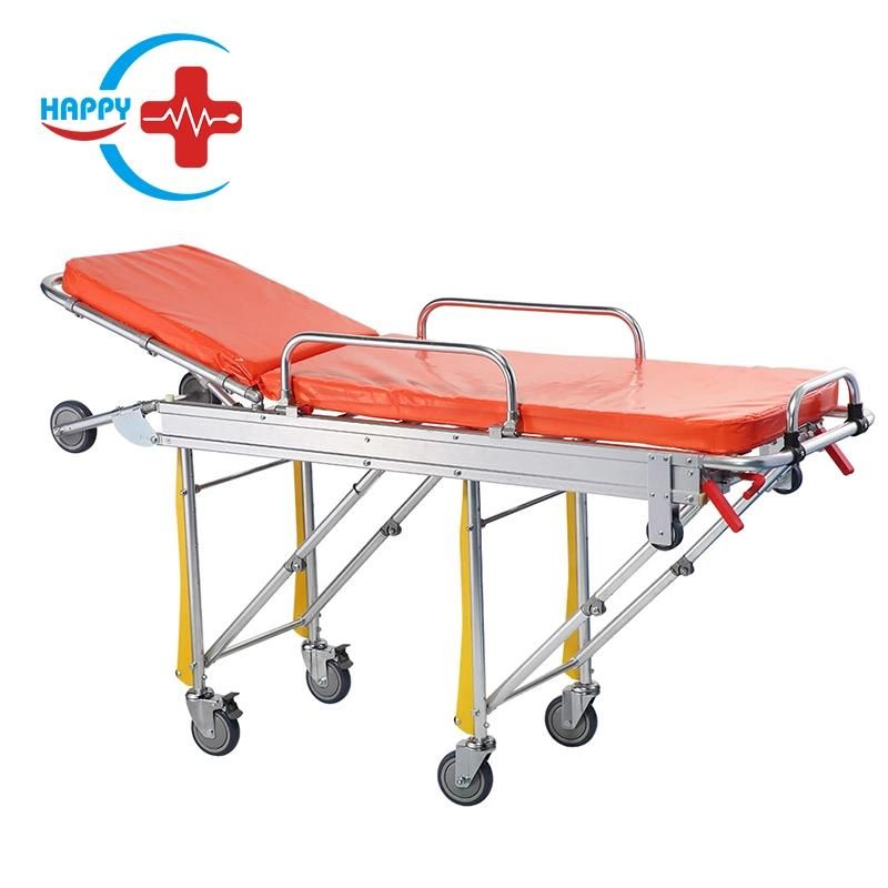 Factory Supplies Quality Foldable Aluminum Ambulance Stretcher