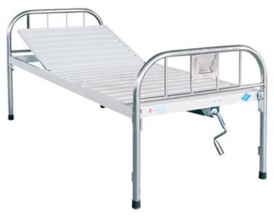 Single-Crank Bed with Stainless Steel Bed Head