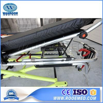 Ea-3G Hospital Adjustable Manual Folding Multi-Function Patient Transport Stretcher