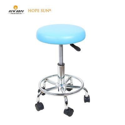 HS5980 Chromed Medical Hospital Examination PU Doctor&prime; S Dental Stool