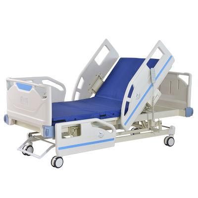 Comfortable Medical Hospital Equipment 5 Functions Rehabilitation Electrical Clinic Bed