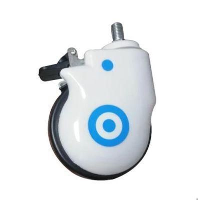 High Quality Universal Castor Wheels Truckle with Brake Easy to Operate Trundle Noisless Casters