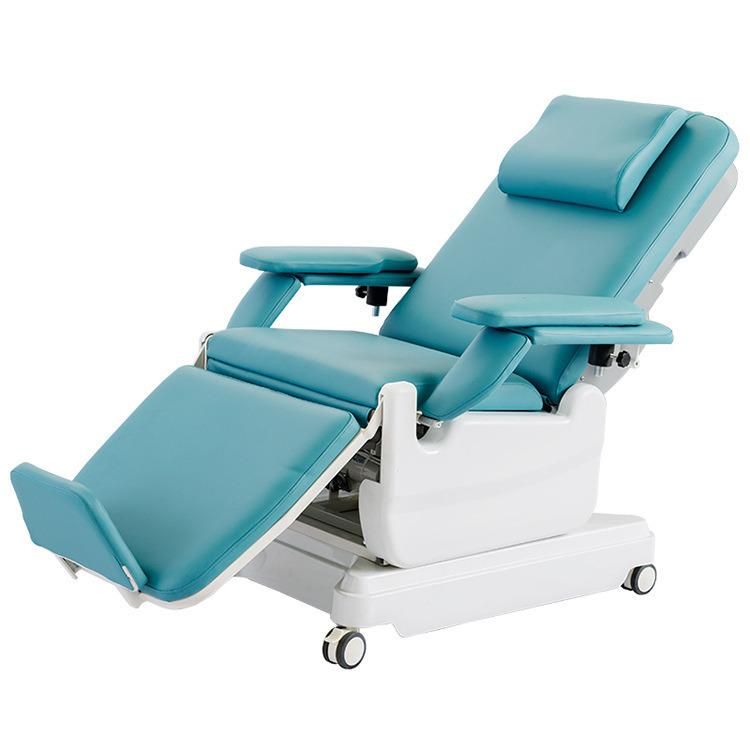 Modern Medical Electric Blood Donation Hospital Dialysis Used Electric and Manual Infusion Chair