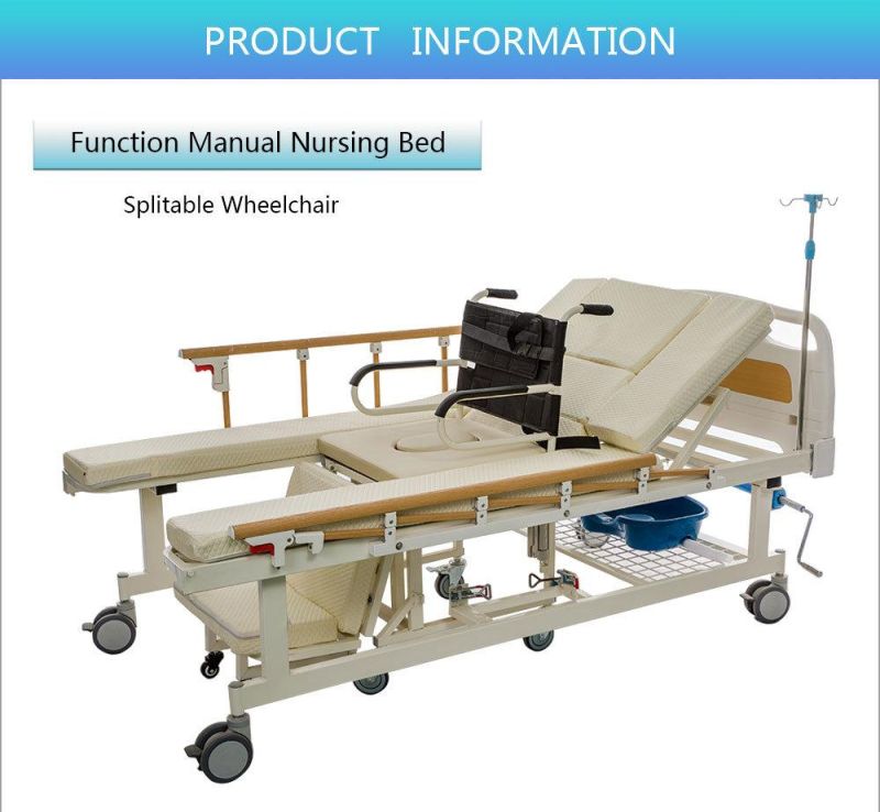 C09 Medical Equipment Manual 5-Function Nursing Bed