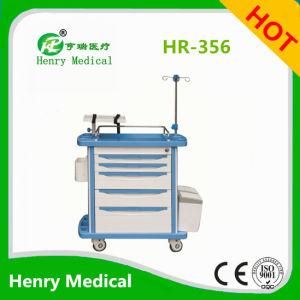 ISO&CE ABS Emergency Trolley /Medical Nursing Cart/ABS Crash Trolley