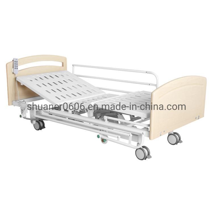 Three Function Electric Medical Home Care Bed for Sale (Shuaner K-3b)
