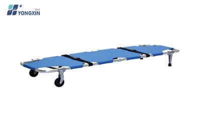 Yxz-D-B Foldaway Stretcher with Belt and Wheels