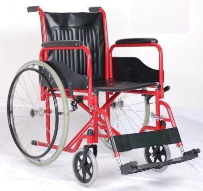 High Quality Steel Manual Wheel Chair Hospital Equipment