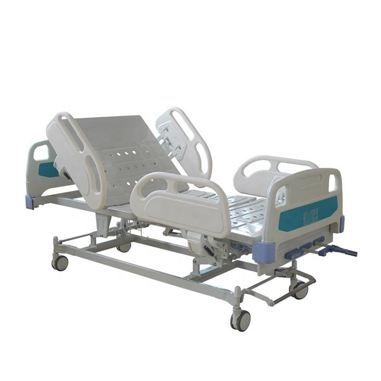 Luxury 3 Cranks 3 Functions Adjustable Manual Hospital Bed