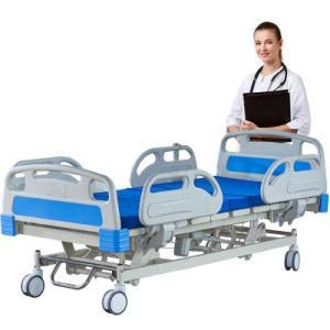 Ce Solid Three Function ABS Board Nursing Room Bed Electric Hospital Bed