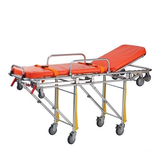 Aluminium Alloy Ambulance Stretcher, Transport Emergency Stretcher, Light, Safe and Reliable (RC-A2)