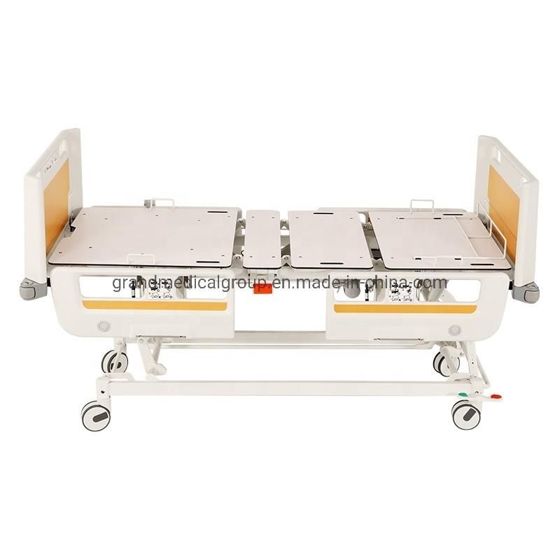 Electric Height Adjustable Four Function ICU Nursing Hospital Bed Medical Supply for Patient