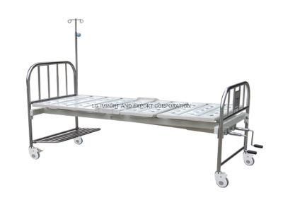 LG-RS02-a Hospital Bed with Double Revolving Levers (ZT02-A)
