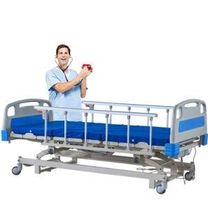 Hospital Bed Electric Medical with Mattress Cover China Manufacturer