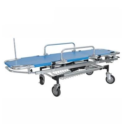 Height Adjustable Hospital Stretcher Trolley for Ambulance Medical Collapsible Stretcher