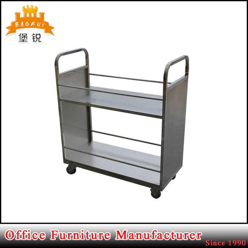 Medical Equipment Metal Stainless Steel Trolley Cart